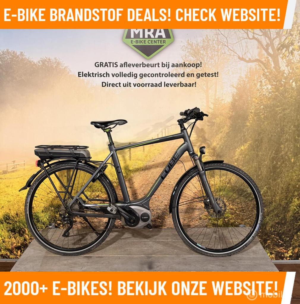 Cube Touring Elektrische fiets met BOSCH midden motor ebike!, Fietsen en Brommers, 55 tot 59 cm, Cube