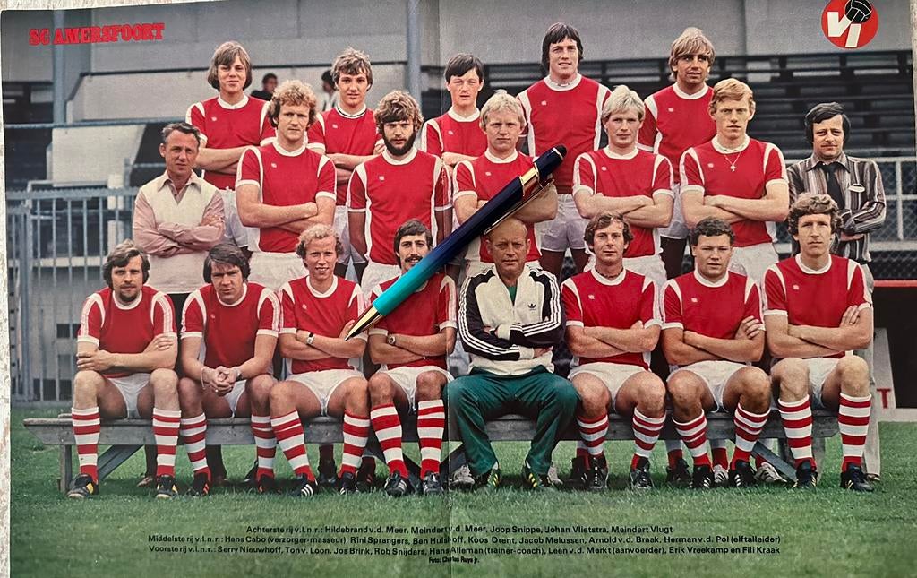 Poster SC Amersfoort uit 1979!, Ophalen of Verzenden, Gebruikt, A1 t/m A3