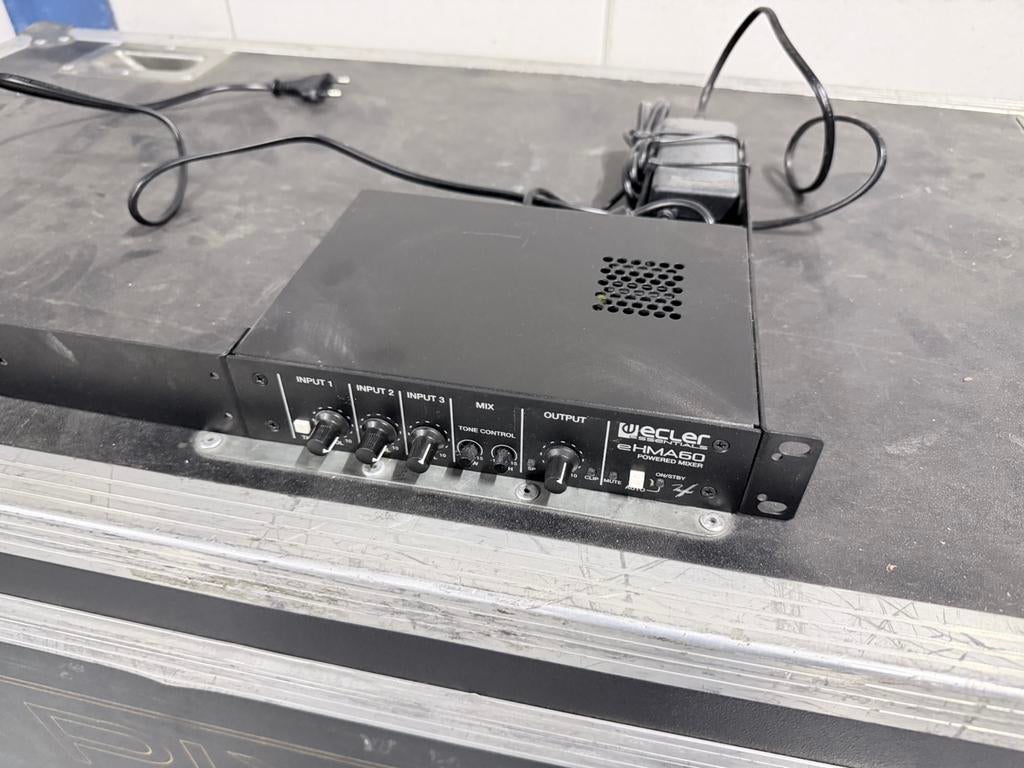 Ecler eHMA60 – 100V / low impedance installatie versterkee, Ophalen of Verzenden, Zo goed als nieuw