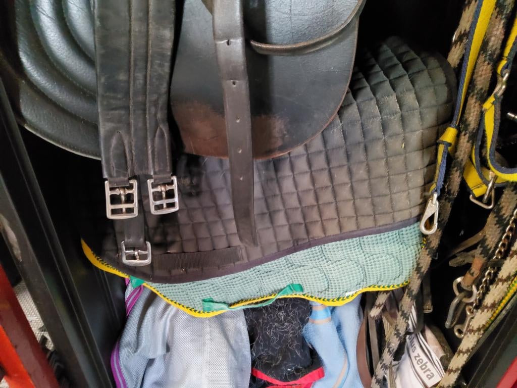 Zadel Dekjes longeer touwen etc, Overige maten, Ophalen of Verzenden, Gebruikt, Dressuurdekje