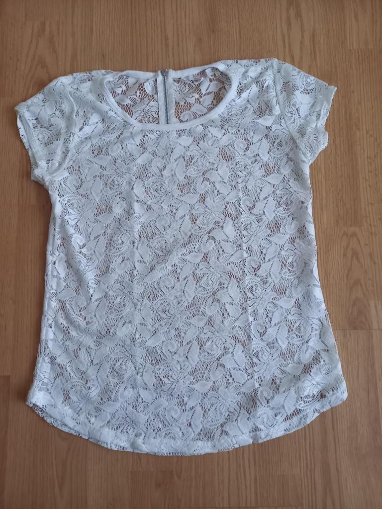 Clockhouse shirt maat M, Maat 38/40 (M), Wit, Nieuw, Ophalen of Verzenden