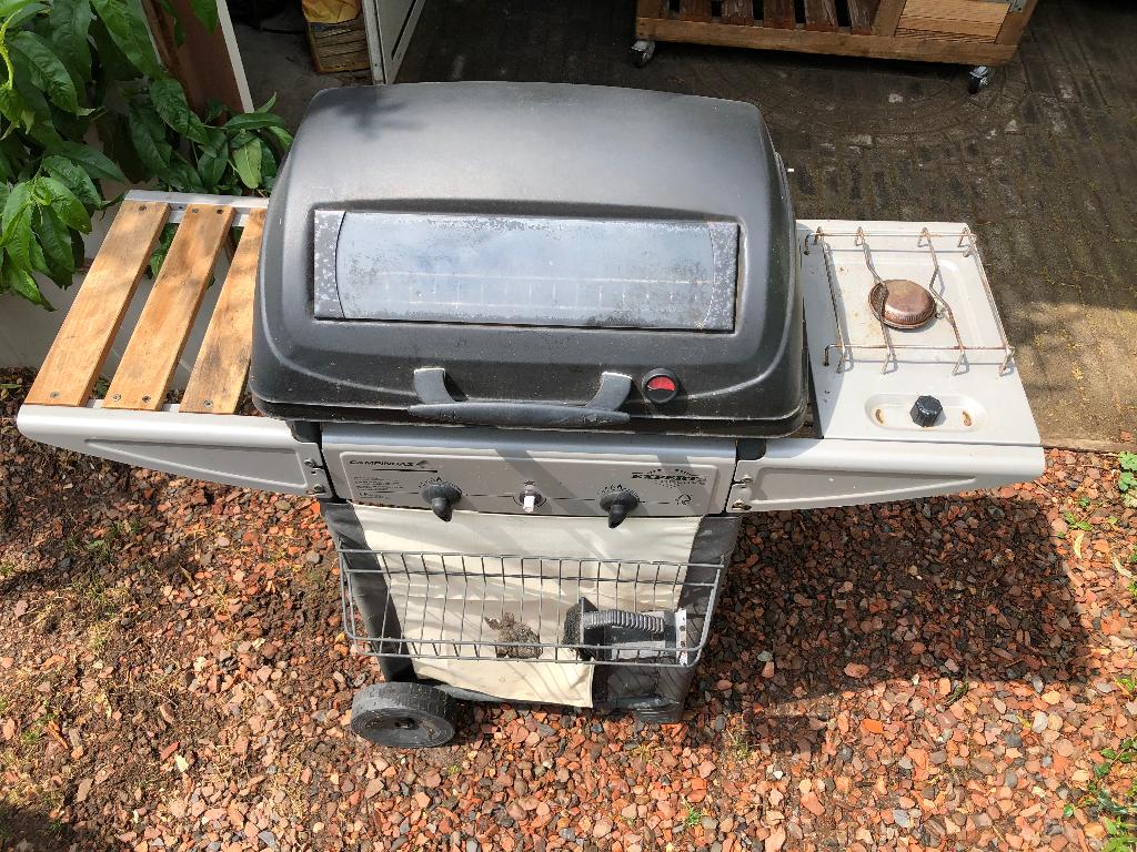 Gasbarbecue met zijbrander, Ophalen, Gebruikt, Campingaz