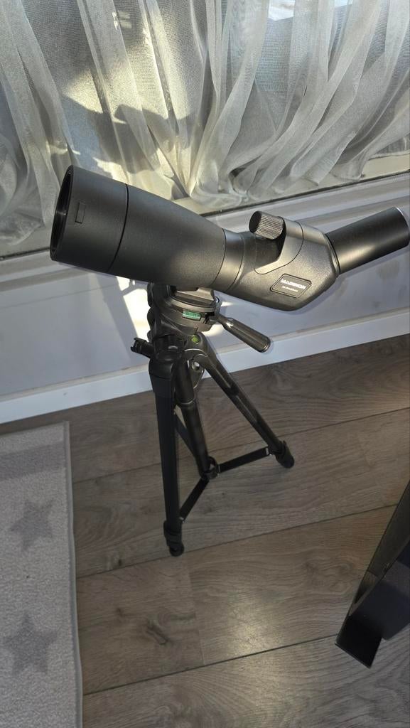 Maginon Telescoop 20-60x60mm met statief, Gebruikt, Lenzentelescoop (refractor), 80 tot 200 mm, Met statief