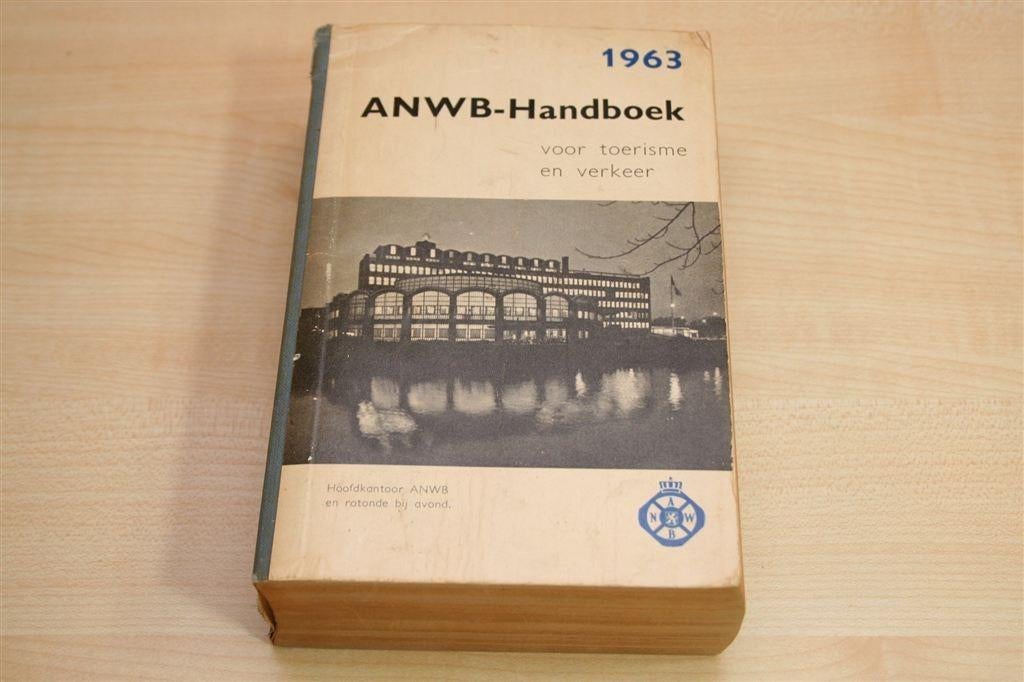 Zeldzaam Vintage ANWB Naslagwerk [1963] — Toerisme & Verkeer, Ophalen of Verzenden, Gelezen