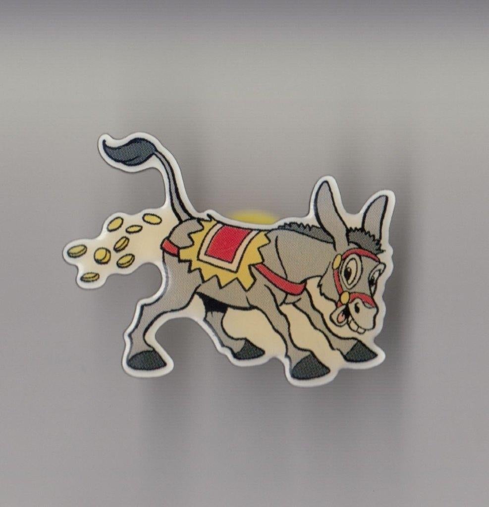 Efteling pin Ezeltje Strekje A, Gebruikt, Niet vindbaar, Niet vindbaar, Speldje of Pin