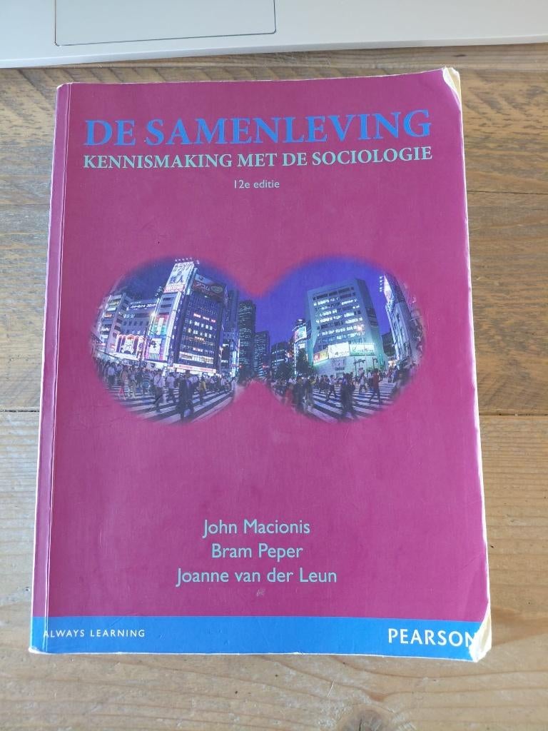 De samenleving - Kennismaking met de sociologie, Boeken, Gelezen, Pearson, Gamma, HBO