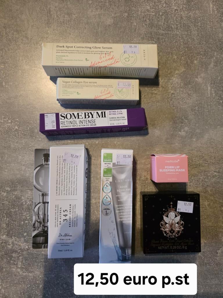 Korean skincare k-beauty nieuw, Gehele gezicht, Onbekend, Nieuw, Ophalen of Verzenden