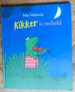 KIKKER is verliefd - Max Velthuijs = groot boek: 25 x 30,5cm, Ophalen of Verzenden, Zo goed als nieuw, Fictie algemeen