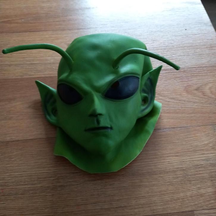 Carnaval/Halloween Alien masker., Kleding | Heren, Carnavalskleding en Feestkleding, Gedragen, Accessoires, Halloween, Overige maten
