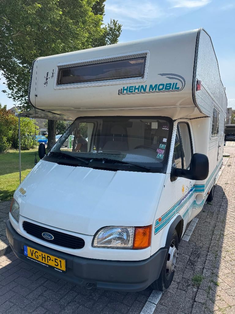 Hehn Mobil 650 HS/MS, Caravans en Kamperen, Campers, Overige merken, Alkoof, Ringverwarming, Ford