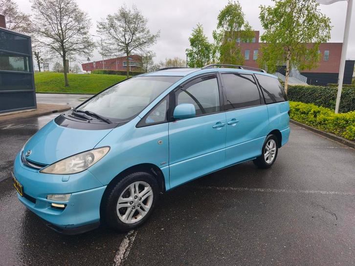 Toyota Previa 2.4 Vvt-i Linea SOL AUT 2003, Auto's, Toyota, Particulier, Previa, ABS, Achteruitrijcamera, Airbags, Alarm, Bluetooth