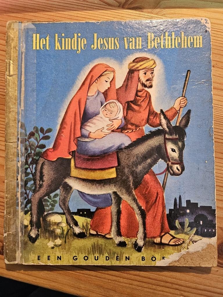 Gouden Boekje: Het Kindje Jesus van Bethlehem (1954), Ophalen of Verzenden, Gelezen, Jook Steenhoff, 3 tot 4 jaar