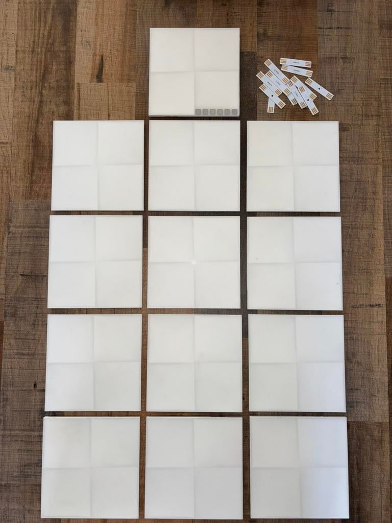 Nanoleaf canvas led panelen, Led-lamp, Minder dan 30 watt, Overige fittingen, Ophalen of Verzenden