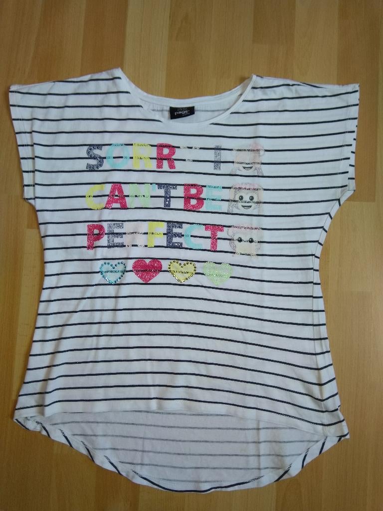 Streepjes t-shirt, Kinderen en Baby's, Gebruikt, Meisje, Ophalen of Verzenden, Shirt of Longsleeve