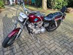 Sportster 883 bouwjaar 1990, paars, grote tank, km 13274, 2 cilinders, Chopper, 869 cc, 12 t/m 35 kW