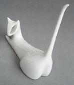 Om 1970 Royal Dux Bohemia Kat Poes Beeld Sculptuur Beeldje, Antiek en Kunst, Antiek | Porselein, Ophalen of Verzenden