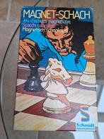 Magnetisch schaakspel jaren 70, Een of twee spelers, Ophalen of Verzenden, Zo goed als nieuw