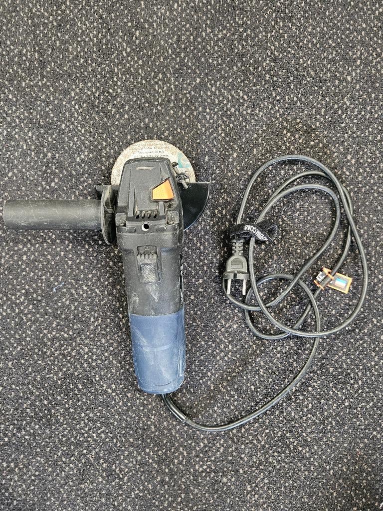 FERM Haakse Slijper, Ophalen of Verzenden, Gebruikt, 700 tot 1000 watt, Haakse handslijpmachine