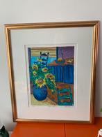 Zeefdruk Christaphora Robeers 1996, Ophalen