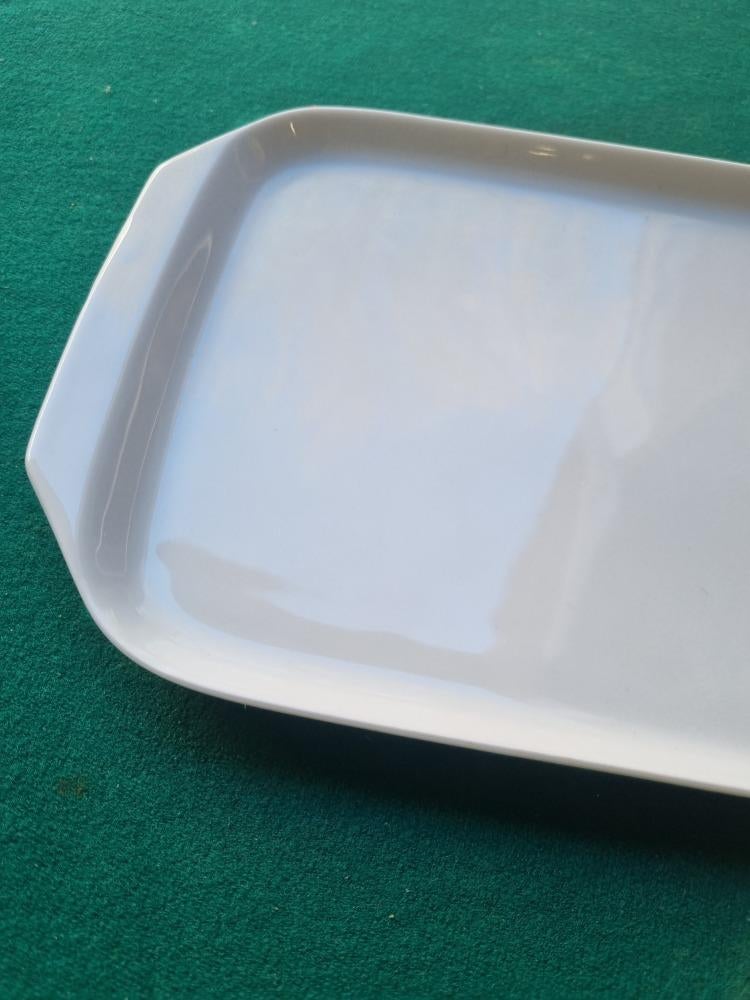 cakeschaal wit porselein, Ophalen of Verzenden