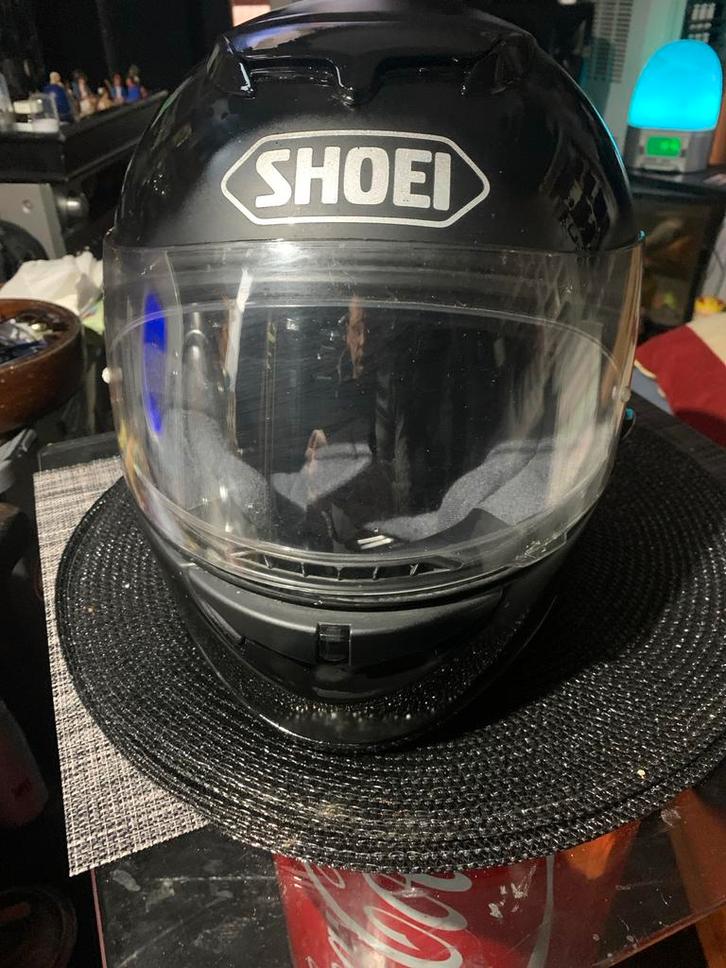 Shoei Integraalhelm - Zwart,  size- M-L SHOEII RIDE- IIi, Motoren, Kleding | Motorhelmen, Heren, Integraalhelm, M, Shoei, Tweedehands