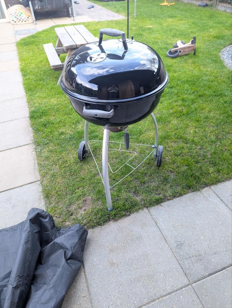 Zwarte Cadac houtskoolbarbecue met deksel, Ophalen