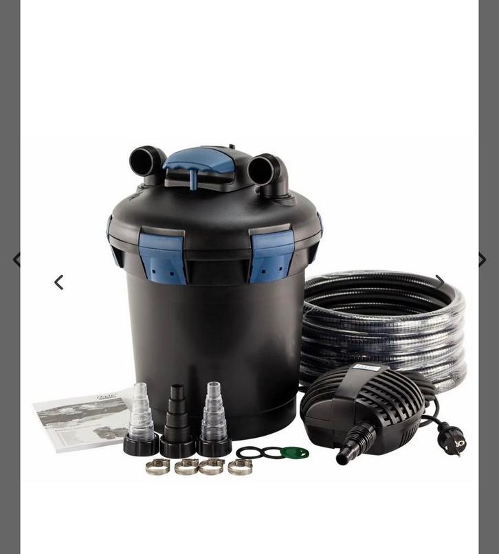 Complete Vijverset: lees beschrijving, Tuin en Terras, Vijver-toebehoren, Gebruikt, Vijverfilter, Ophalen
