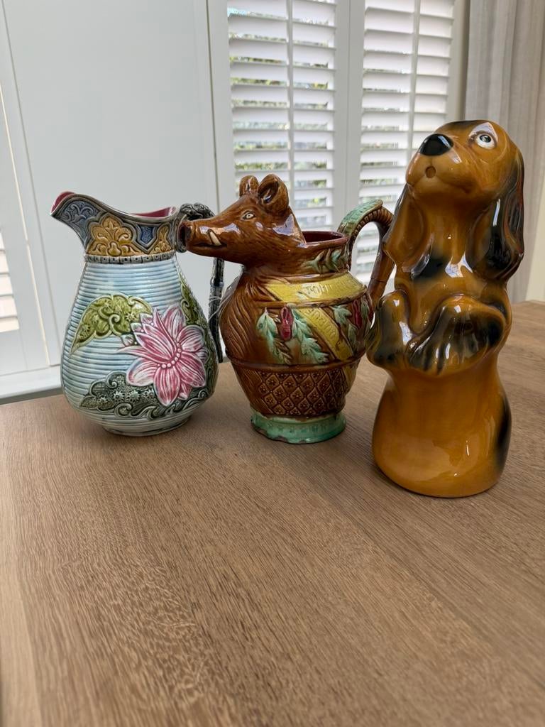 Franse oude waterkannen, Ophalen of Verzenden