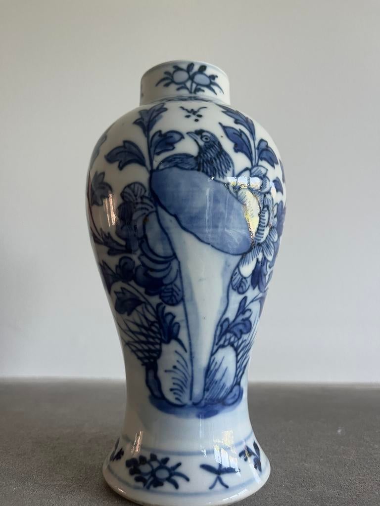 Antiek 19de eeuwse kangxi chinese vaas, Ophalen of Verzenden