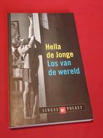 GESIGNEERD Los van de wereld. Hella de Jonge.  (pocket), Ophalen of Verzenden, Gelezen