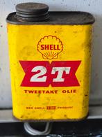 Shell Tweetact Olie blik, Ophalen of Verzenden, Gebruikt, Overige