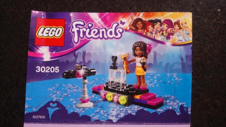 KORTING! - lego friends 30205 - popster rode loper, Kinderen en Baby's, Speelgoed | Duplo en Lego, Zo goed als nieuw, Lego, Complete set