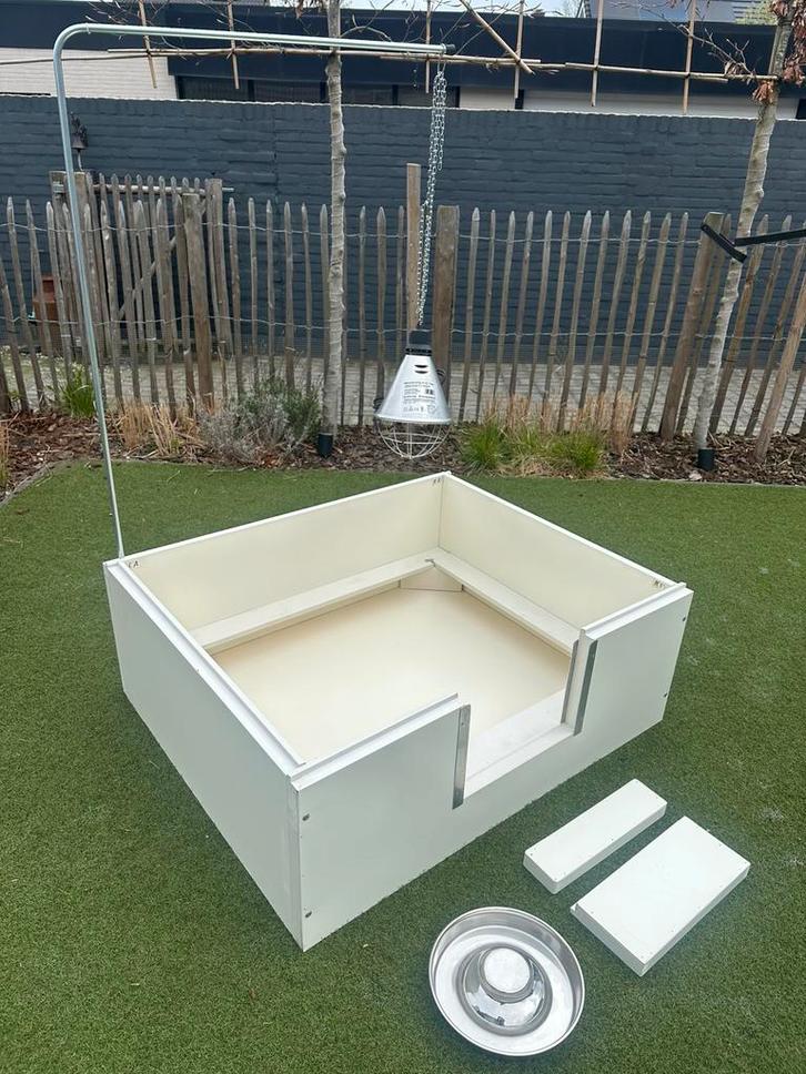 Complete werpkist te koop 120x100x45, Dieren en Toebehoren, Honden-accessoires, Zo goed als nieuw, Ophalen of Verzenden