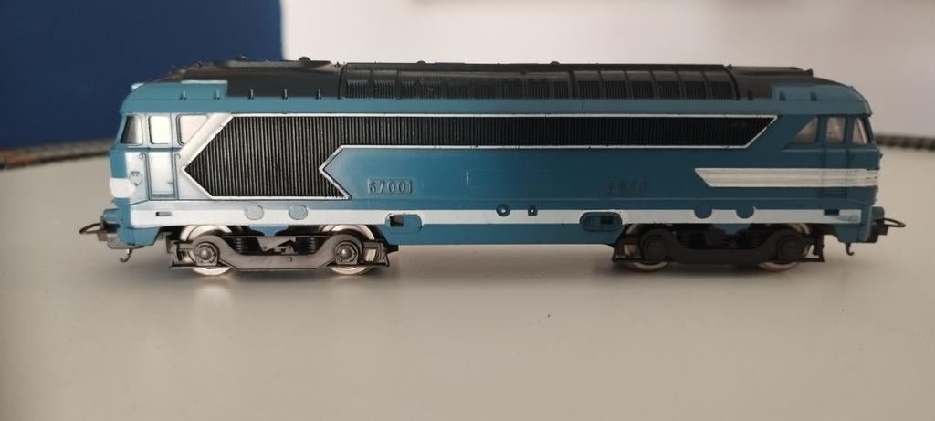 Lima SNCF 67001 Diesellocomotief H0, Gebruikt, Ophalen of Verzenden, Analoog, Lima