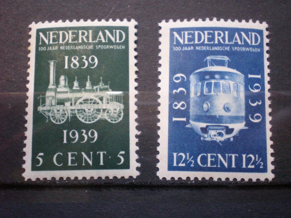 Nederland NVPH 325-326 ongebruikt ( T 965)..€ 1,15, Verzenden