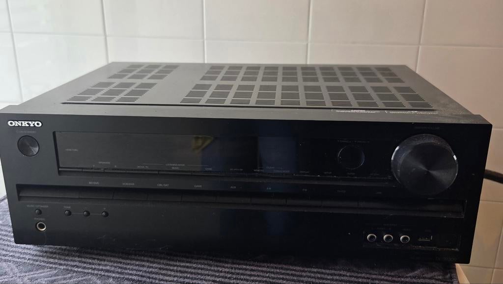 Onkyo TX-SR309 AV Receiver - Zwart, Audio, Tv en Foto, Versterkers en Receivers, Ophalen, Gebruikt, 60 tot 120 watt, Onkyo