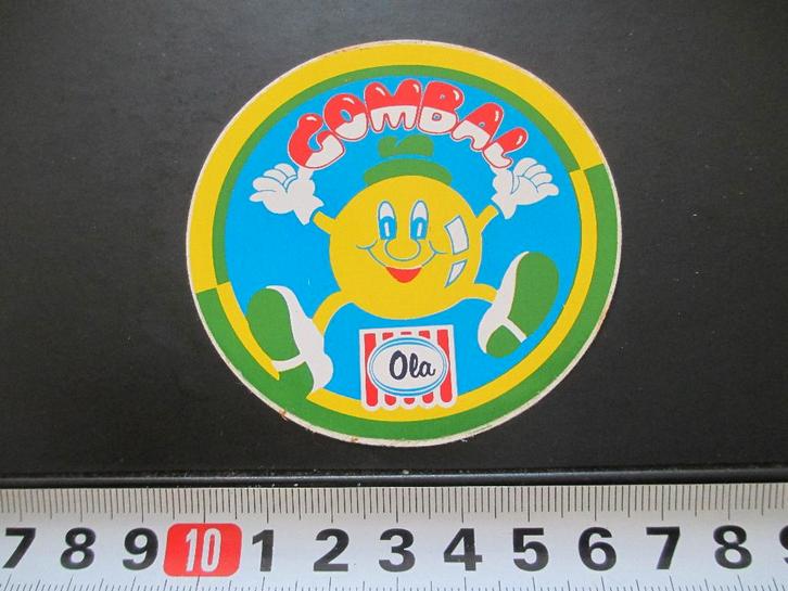 sticker ola ijs gombal, Verzamelen, Stickers, Zo goed als nieuw, Ophalen