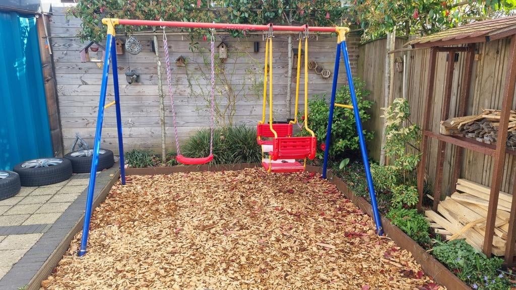 Kettler Schommel voor kinderen - Dubbele schommel, Ophalen, Gebruikt, Schommel