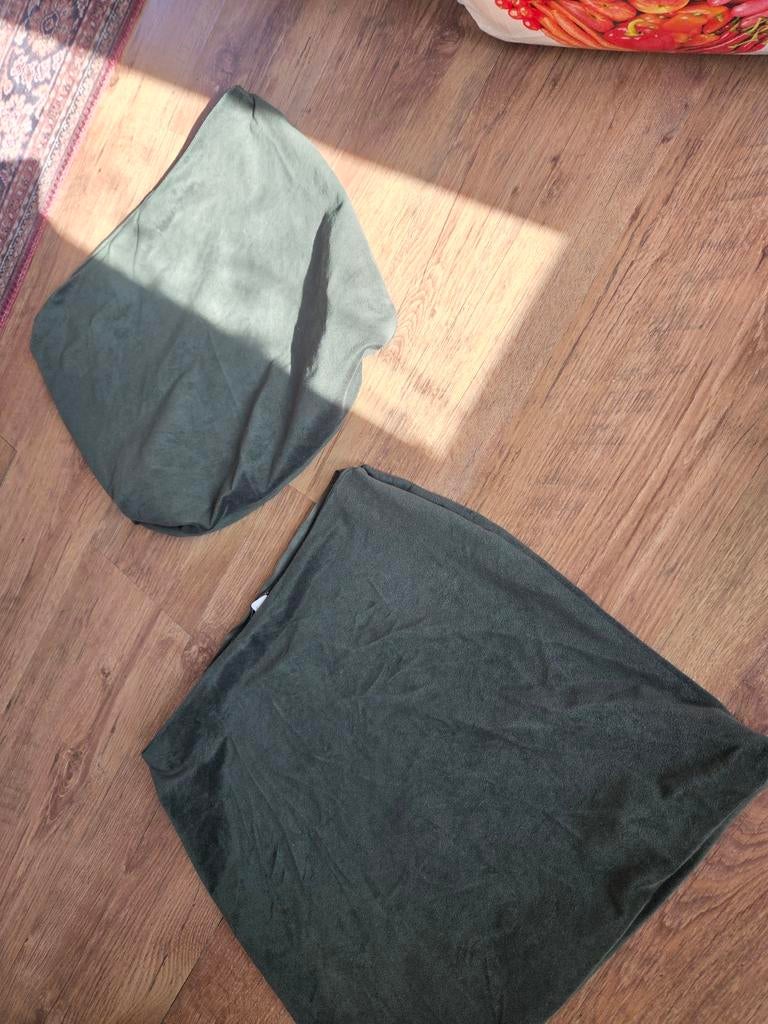 Groene Kussenslopen Kwantum - Mooie set!, Ophalen of Verzenden, Groen