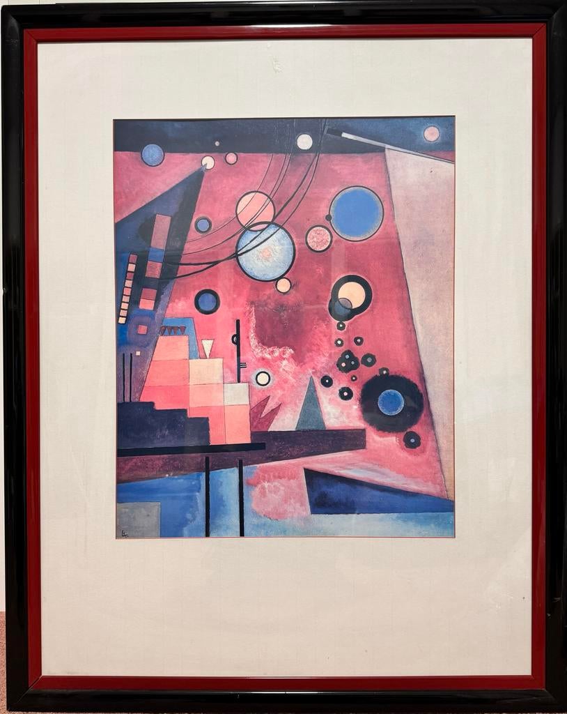 Poster ingelijst, Verzamelen, Posters, Ophalen, Met lijst, A1 t/m A3, Overige onderwerpen