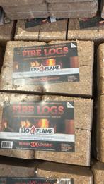 Nieuw pallet kachel hout fire logs, Tuin en Terras, Haardhout, Minder dan 3 m³, Ophalen of Verzenden