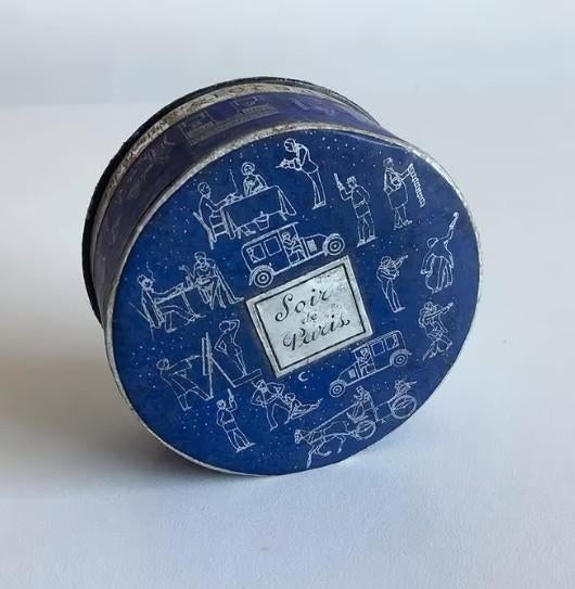 prachtige oude poederdoos van Bourjois, Antiek en Kunst, Curiosa en Brocante, Ophalen of Verzenden