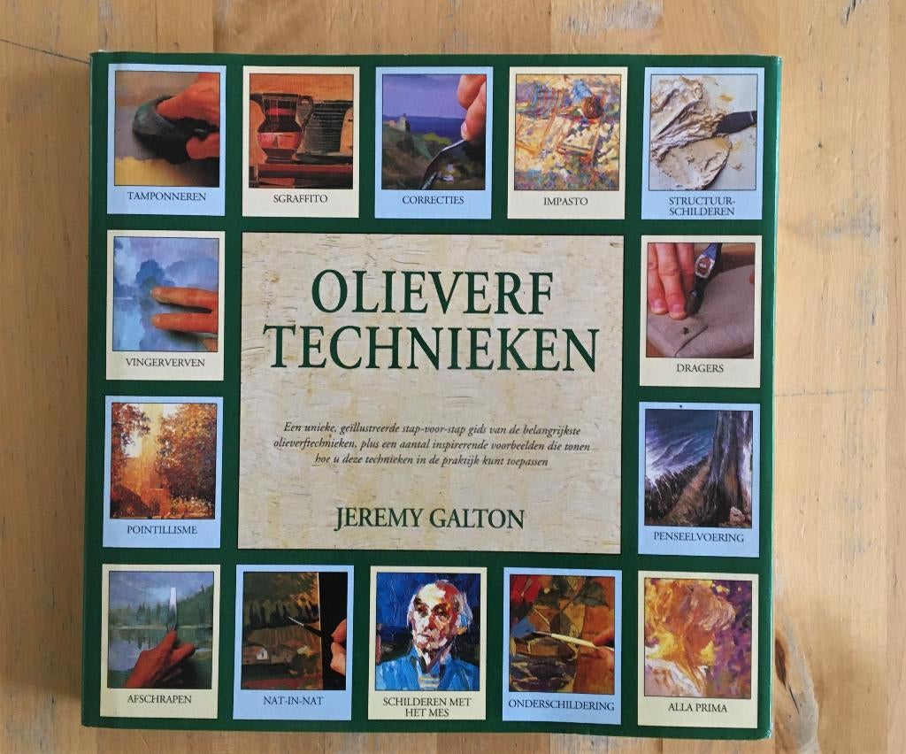 Olieverf Technieken- Jeremy Galton, Ophalen of Verzenden, Zo goed als nieuw, Tekenen en Schilderen, Galton