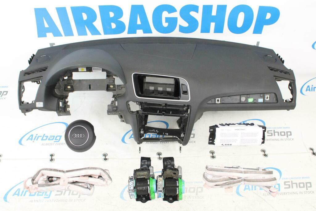 Airbag set Dashboard stiksels dak airbags Audi Q5 - 8R, Gebruikt, Ophalen of Verzenden