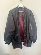 Bomber Jacket, Ophalen, Zo goed als nieuw, Maat 46 (S) of kleiner, Zwart