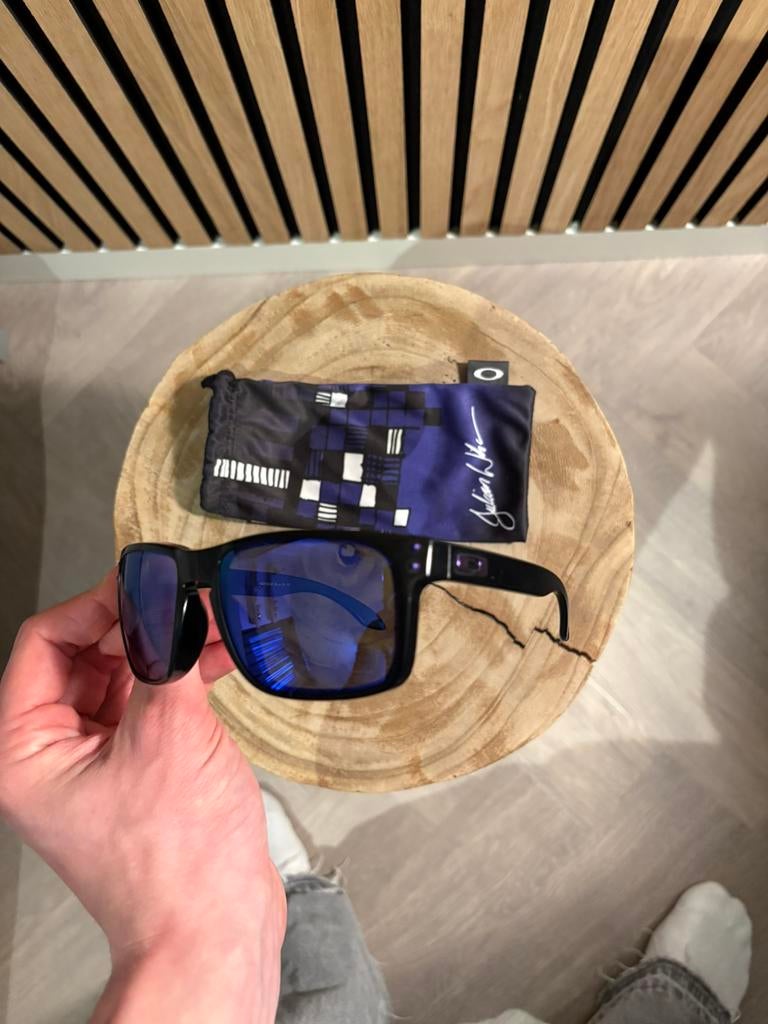Oakley Holbrook., Sieraden, Tassen en Uiterlijk, Zonnebrillen en Brillen | Heren, Gebruikt, Zwart, Ophalen of Verzenden, Oakley