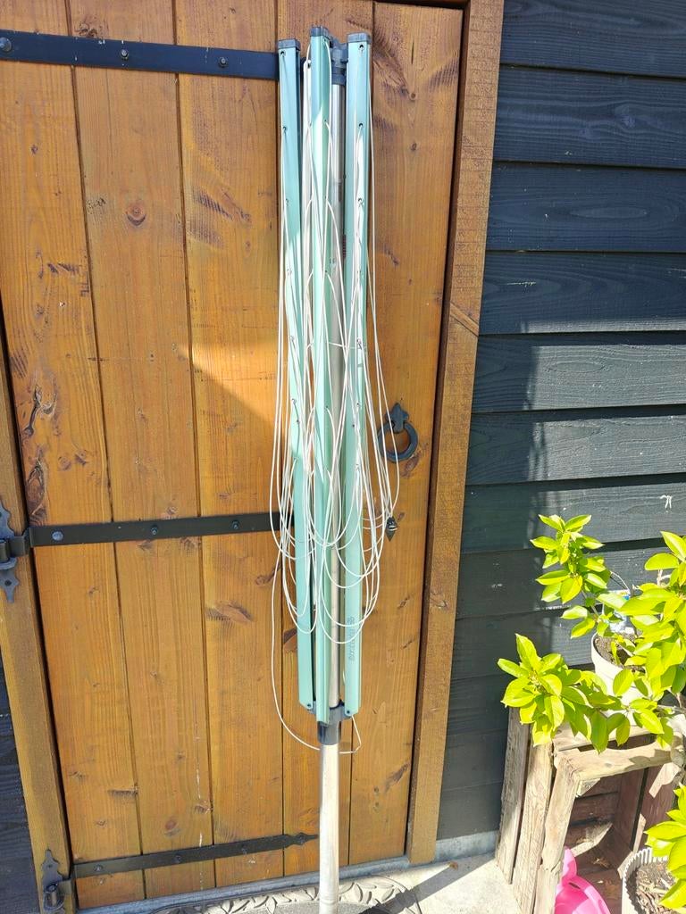 Brabantia droogmolen met grondanker, Tuin en Terras, Droogmolens en Wasrekken, Ophalen, Gebruikt, Droogmolen