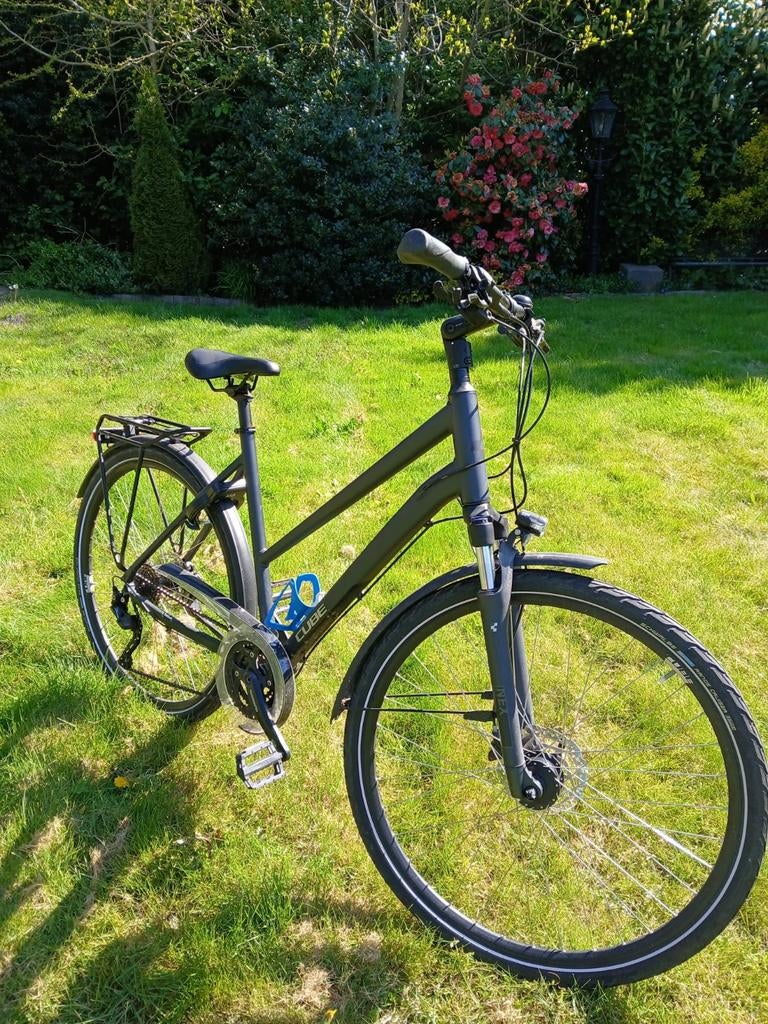Te koop aangeboden damesfiets CUBE TOURING ONE NIGHT/CHROME, Overige merken, 53 tot 56 cm, Ophalen of Verzenden, Zo goed als nieuw