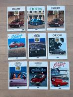 FORD ESCORT FOLDERS, Ophalen of Verzenden, Gelezen, Ford