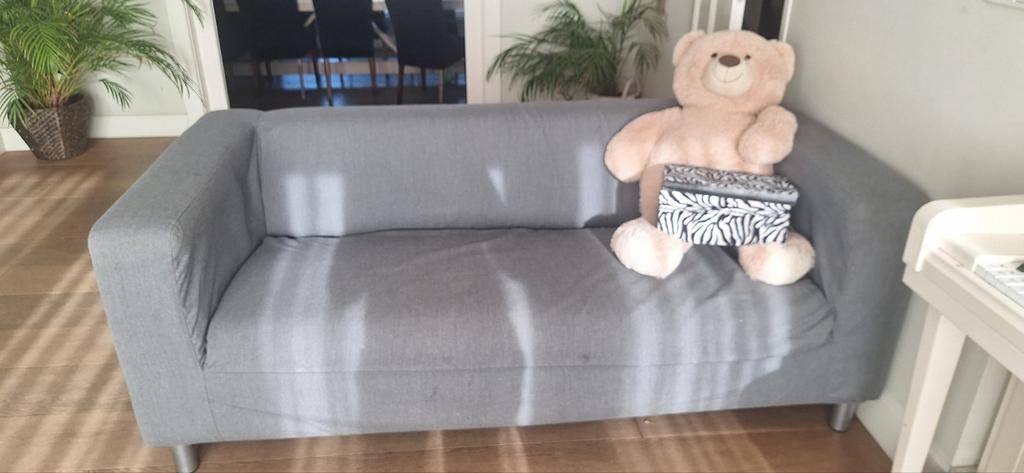 IKEA Klippan bank - 3-zitsbank in grijs, Ophalen, Gebruikt, 150 tot 200 cm, Driepersoons